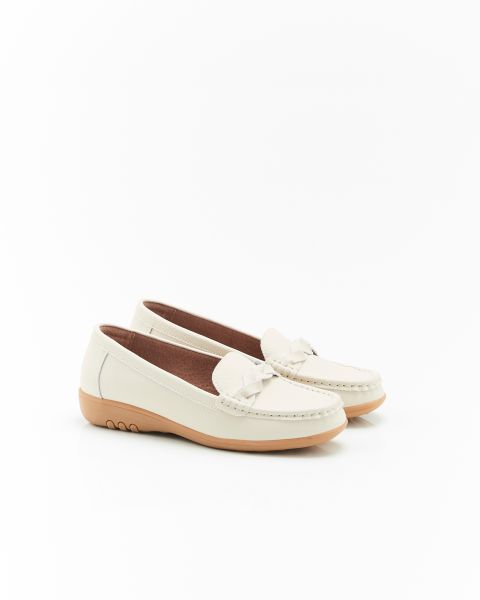 Mocassins Amortyl dessus croûte de cuir grainé