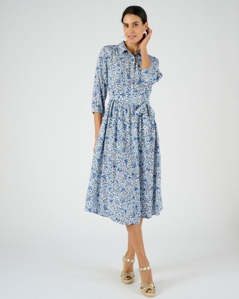 Robe imprimée pure viscose