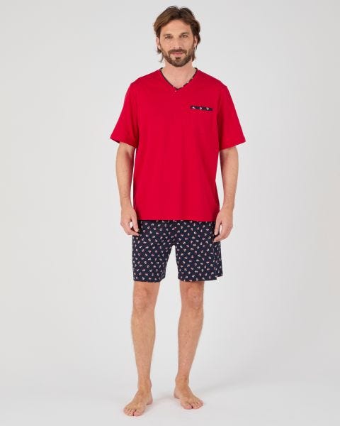 Pyjashort en maille jersey
