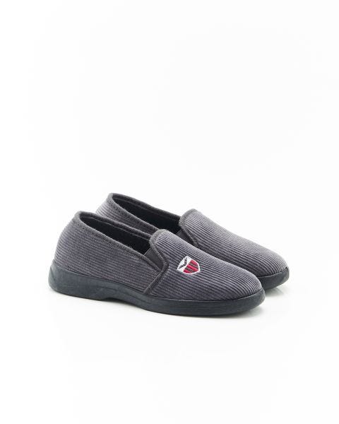 Chaussons en velours côtelé