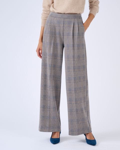 Pantalon large maille milano