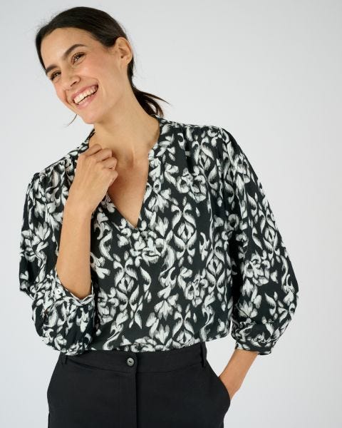 Blouse fibres pure viscose Lenzing(TM) EcoVero(TM)