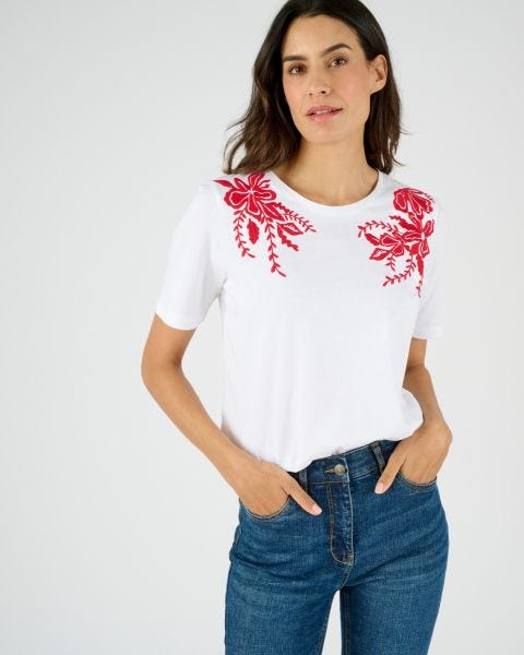 T-shirt brodé