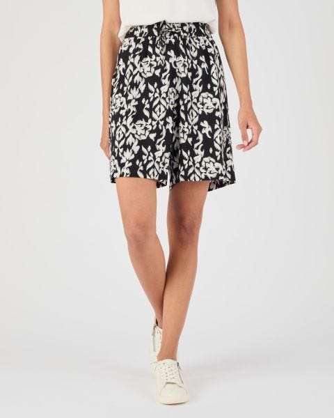 Short ample pure viscose