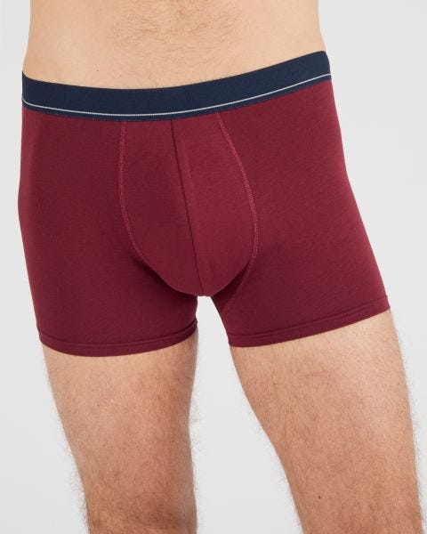 Lot de 3 boxers fermés coton biologique majoritaire