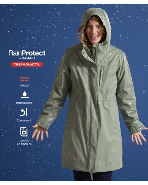 Parka RainProtect by Damart Thermolactyl