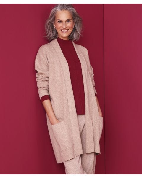 Gilet esprit manteau Thermolactyl