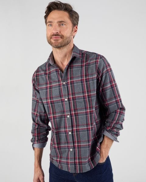 Chemise en flanelle à carreaux Thermolactyl