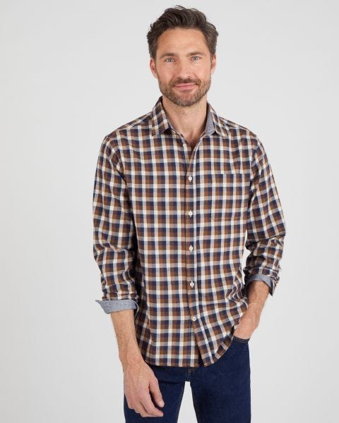 Chemise en flanelle à carreaux Thermolactyl