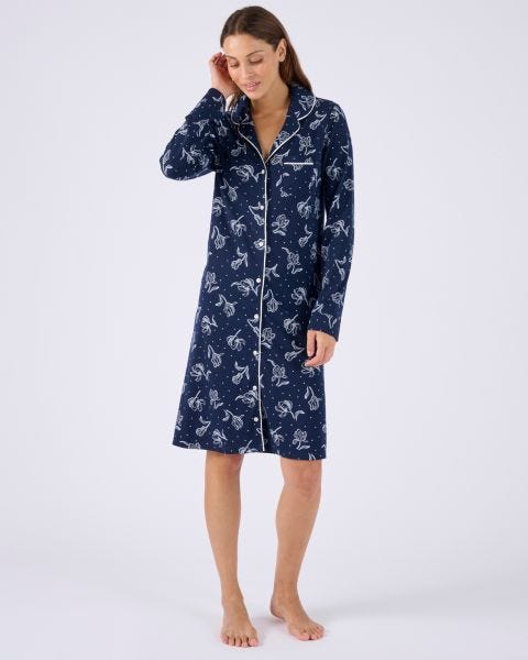 Chemise de nuit boutonnée Thermolactyl