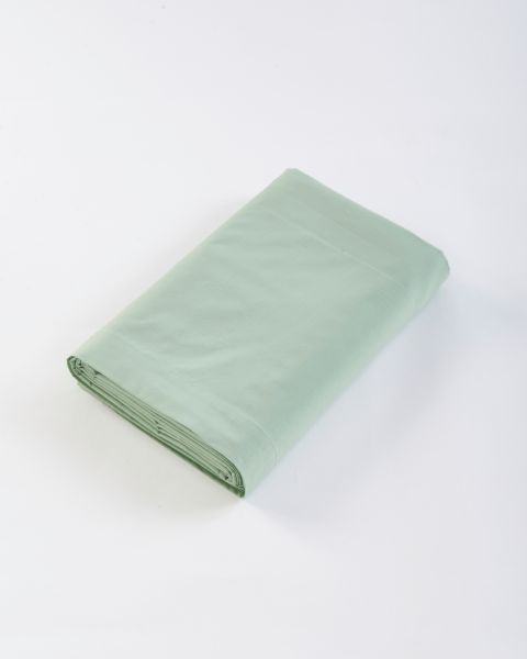Drap plat en percale pur coton