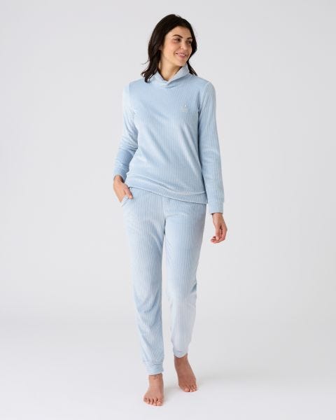 Pyjama Thermolactyl en velours côtelé