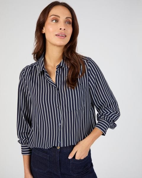 Chemisier fluide imprimé