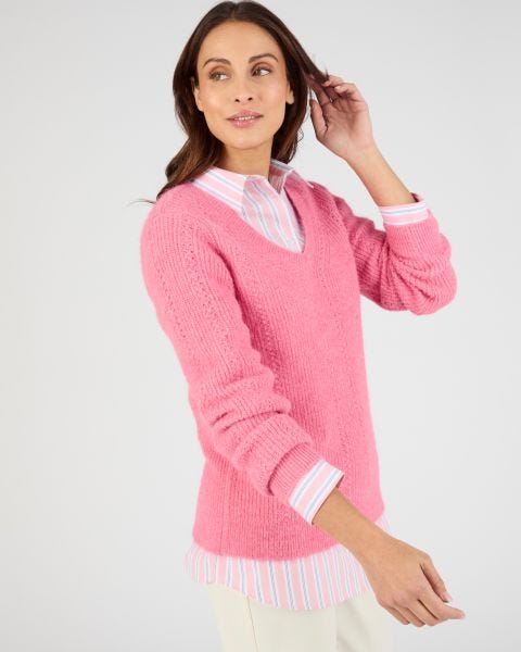 Pull maille perlée Thermolactyl