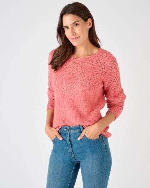 Pull maille fantaisie Thermolactyl