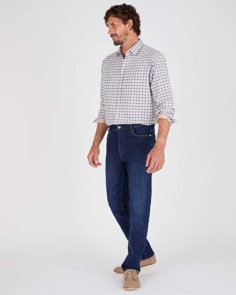 Jean droit 5 poches.