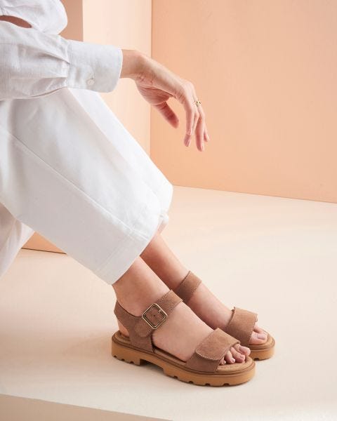 Sandales crantées Amortyl