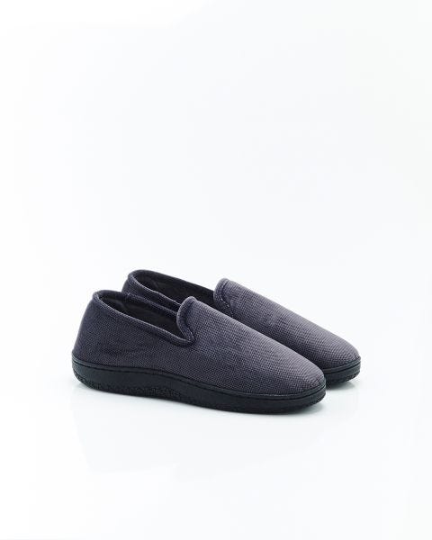 Chaussons homme en velours