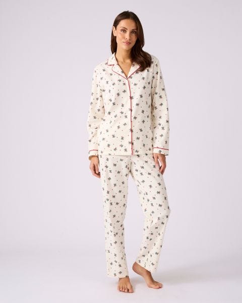 Pyjama pur coton en flanelle