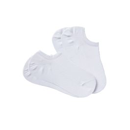 Lot de 2 paires de socquettes invisibles coton mélangé - Bas