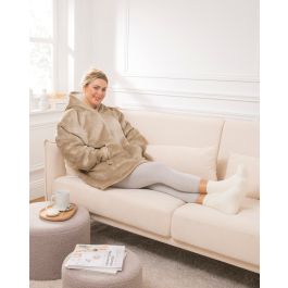 Sweat plaid à capuche