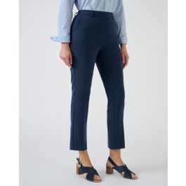 Damart EFFET VENTRE PLAT - Pantalon Classique - Beige Foncé/marron