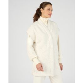 Gilet sans manches maille mouchet?�e - Gilet - Damart.fr