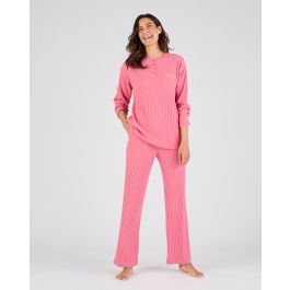 Pyjama Thermolactyl en maille côtelée