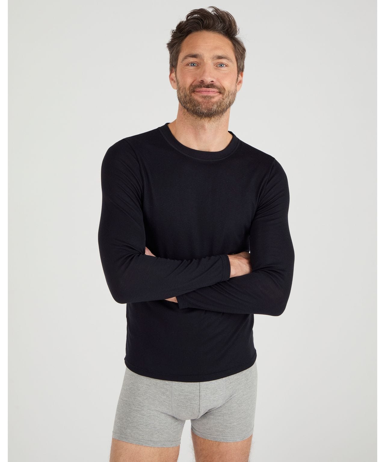 T-shirt Double Face Thermolactyl Homme - Chaleur 3 - Col Rond - Blanc - Taille XXL - Matière Respirante - Damart