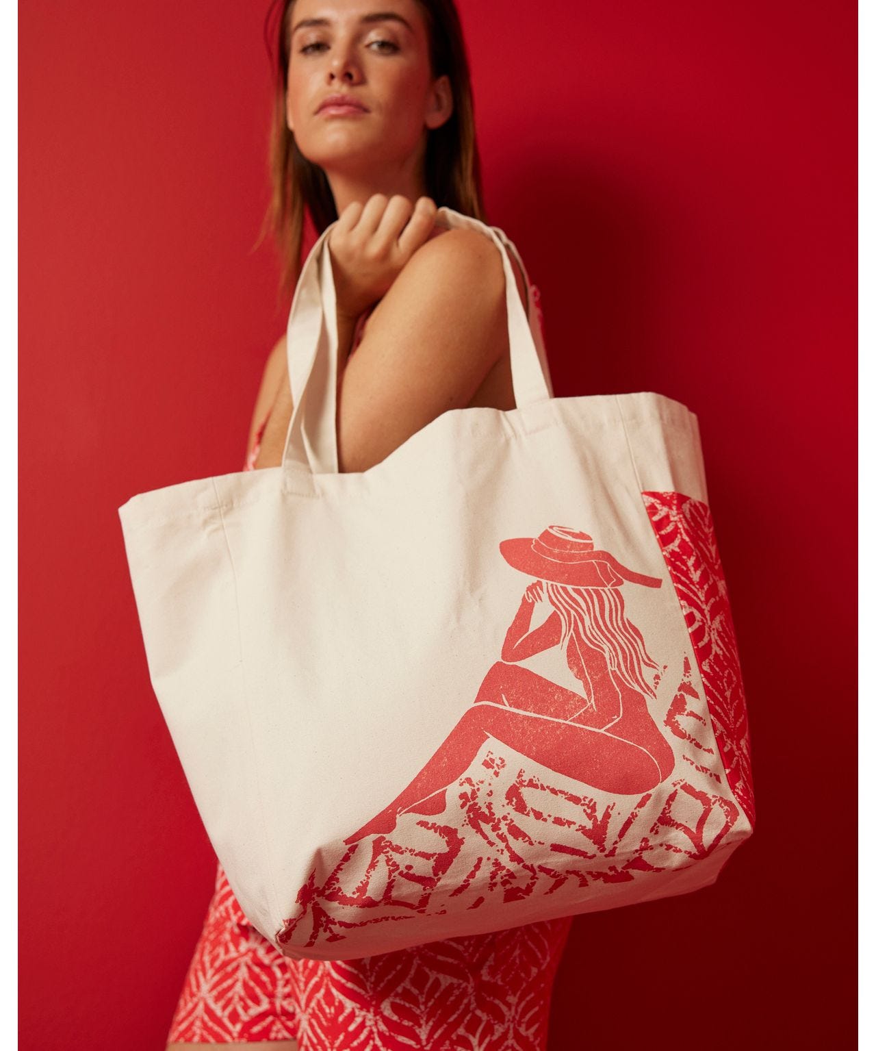 Sac de plage Damart x Modimalisme Sac Damart