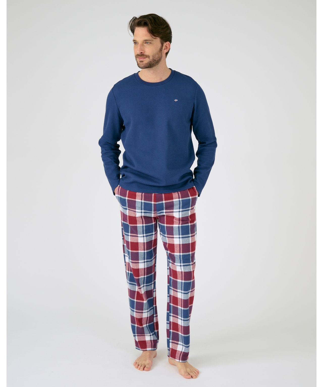 Pantalon pyjama shop homme damart