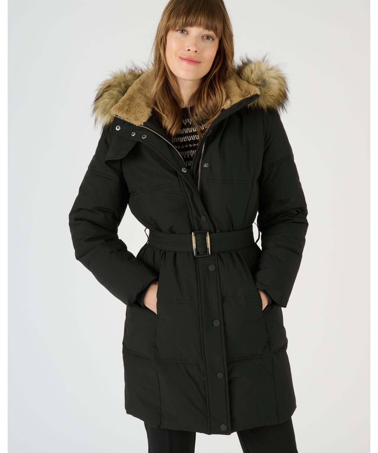 Parka matelassee avec bavolet Thermolactyl Parka Damart