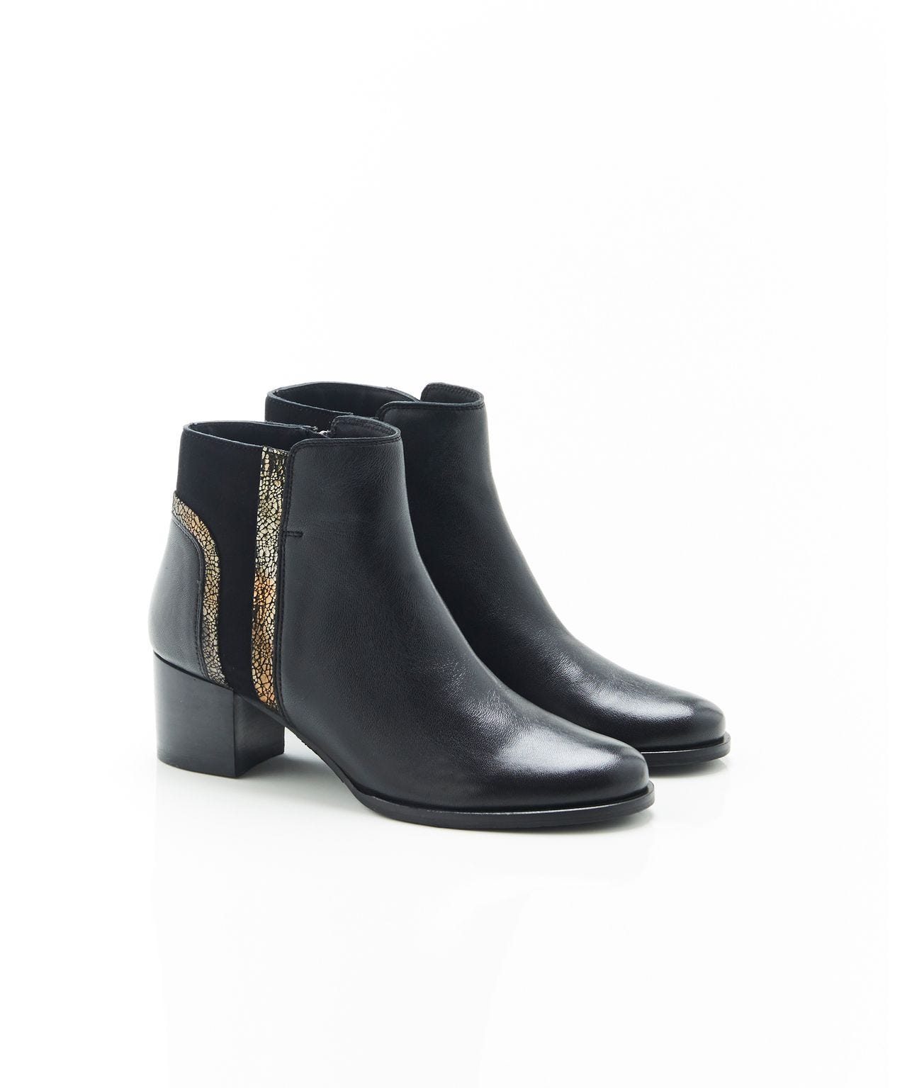 Bottines Thermolactyl detail fantaisie Bottillon Damart