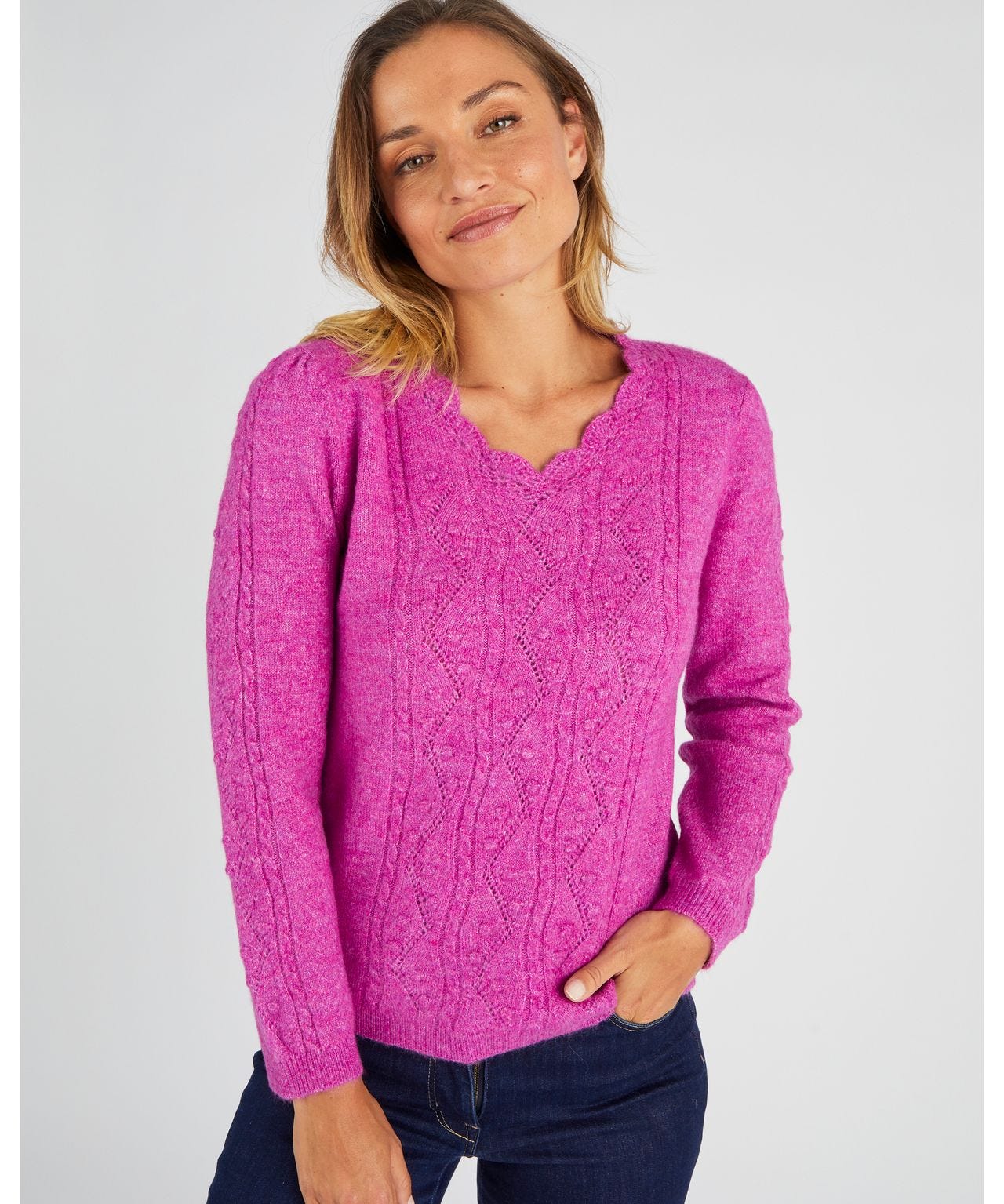 Pull col v femme Pulls, gilets Mode femme Mode hauts femme