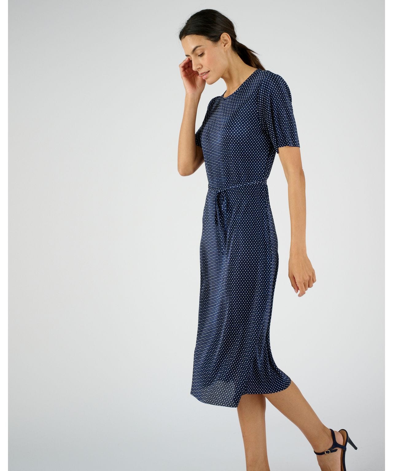 Damart Robe Tablier Senior Robes, Jupes Nouvelle Collection Femme