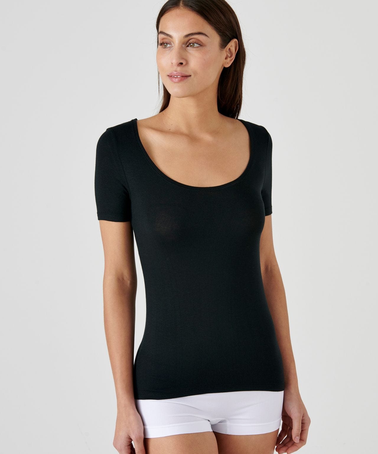 Haut Thermique Manches Courtes Femme – Ultimate Heat – Taille M – Ivoire