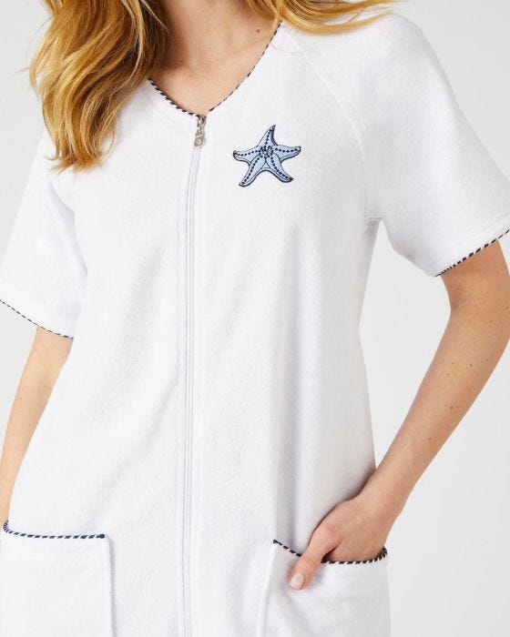 Robe de detente zippee Robe de chambre Damart