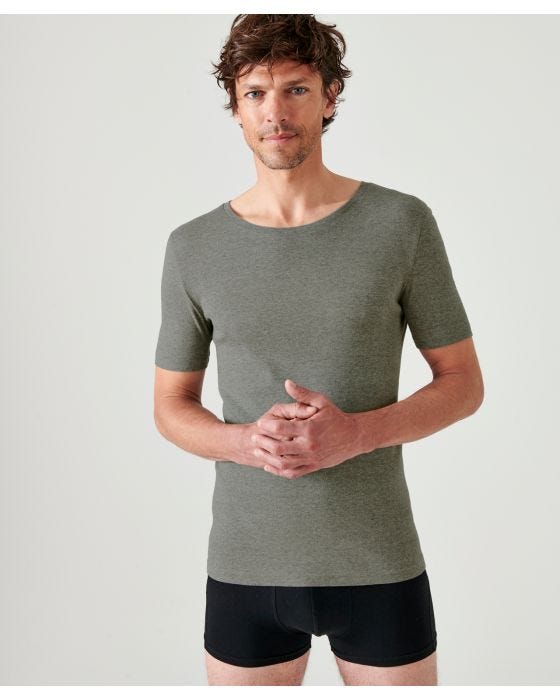 T-shirt À Manches Courtes En Pur Coton À Col Rond Pour Hommes, Hauts Décontractés D'été, T-shirt De Couleur Basique, Tenue De Couple Unisexe