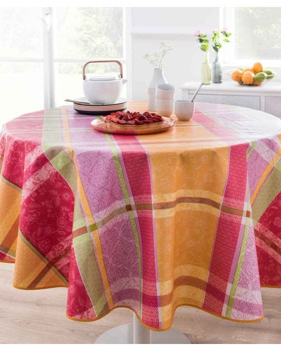 Nappe en toile cirée Madras - Aucun 