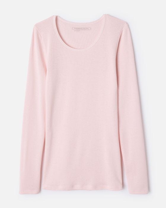 T-shirt manches longues fine côte Thermolactyl