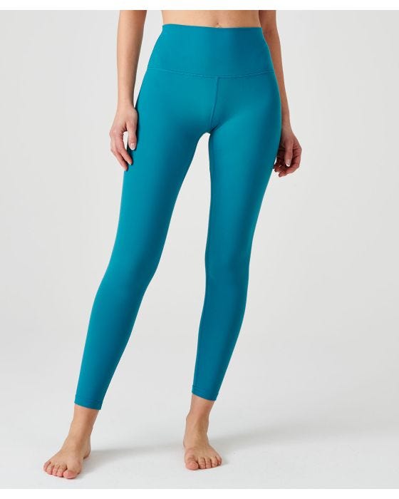 Pantalon Chaud D'hiver De Couleur Unie Taille Haute Leggings - Temu France