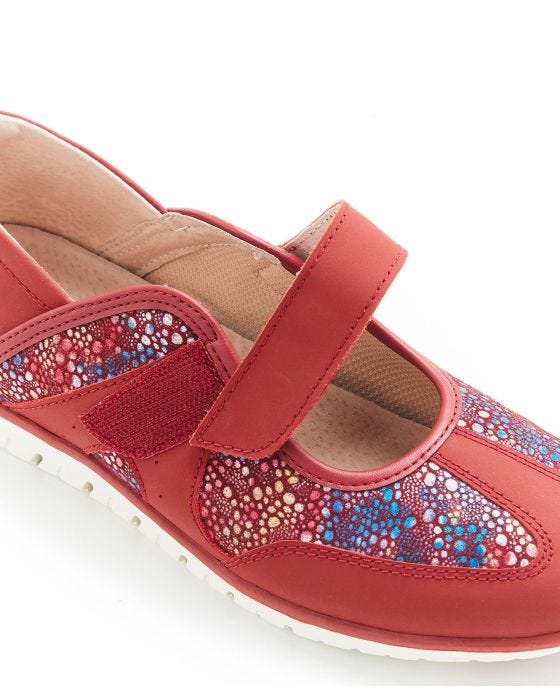 Babies a scratchs empiecements fantaisie Ballerine Damart