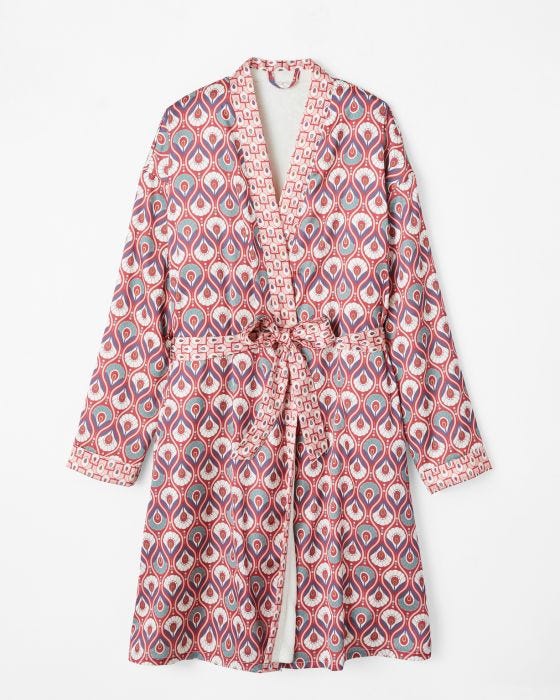 Damart robe de chambre polaire clearance