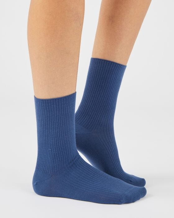 Lot de 2 paires de chaussettes maille c tel e bord confort