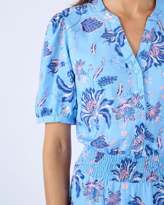 FASHION ROBE D'ETE TISSU FLUIDE T.36/38