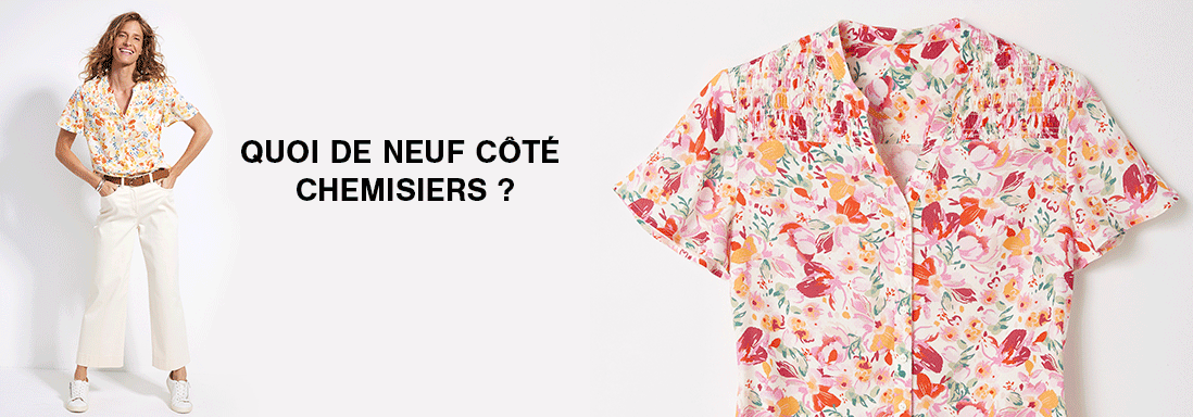 quoi de neuf coté chemisiers ?