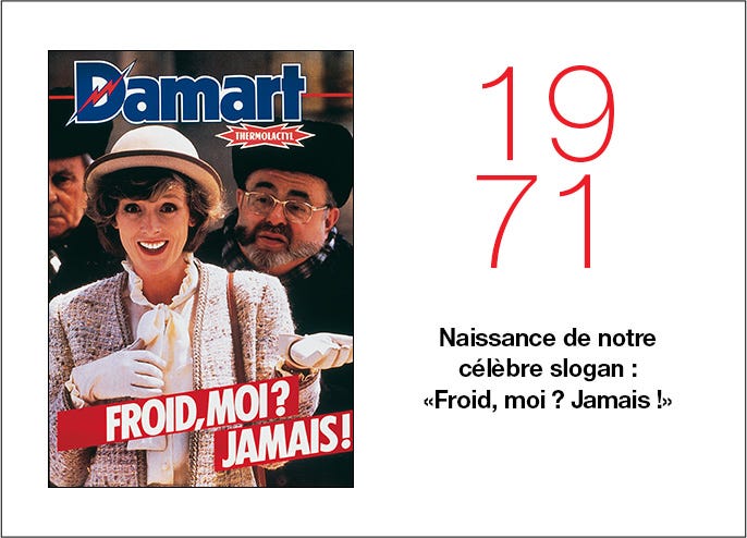 1971 : naissance du slogan