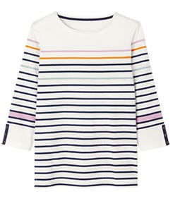 Le t-shirt marinière de coton