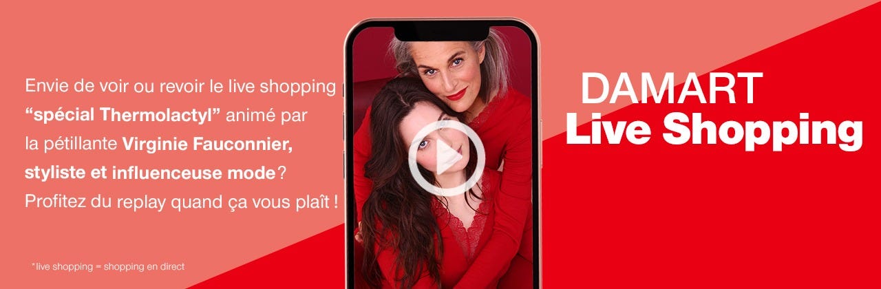 liveshopping spécial thermolactyl