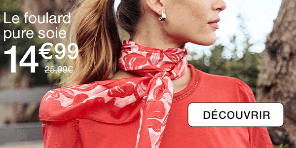 Le foulard pure soie, découvrir